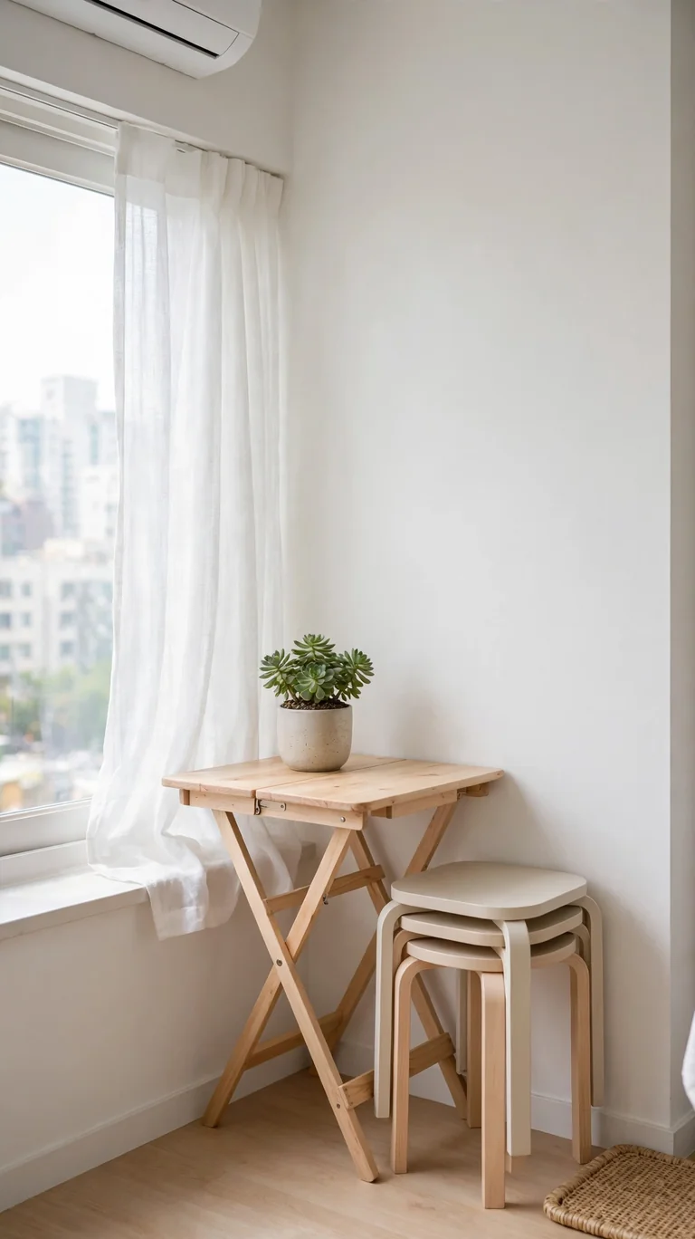 Foldable and Stackable Furniture