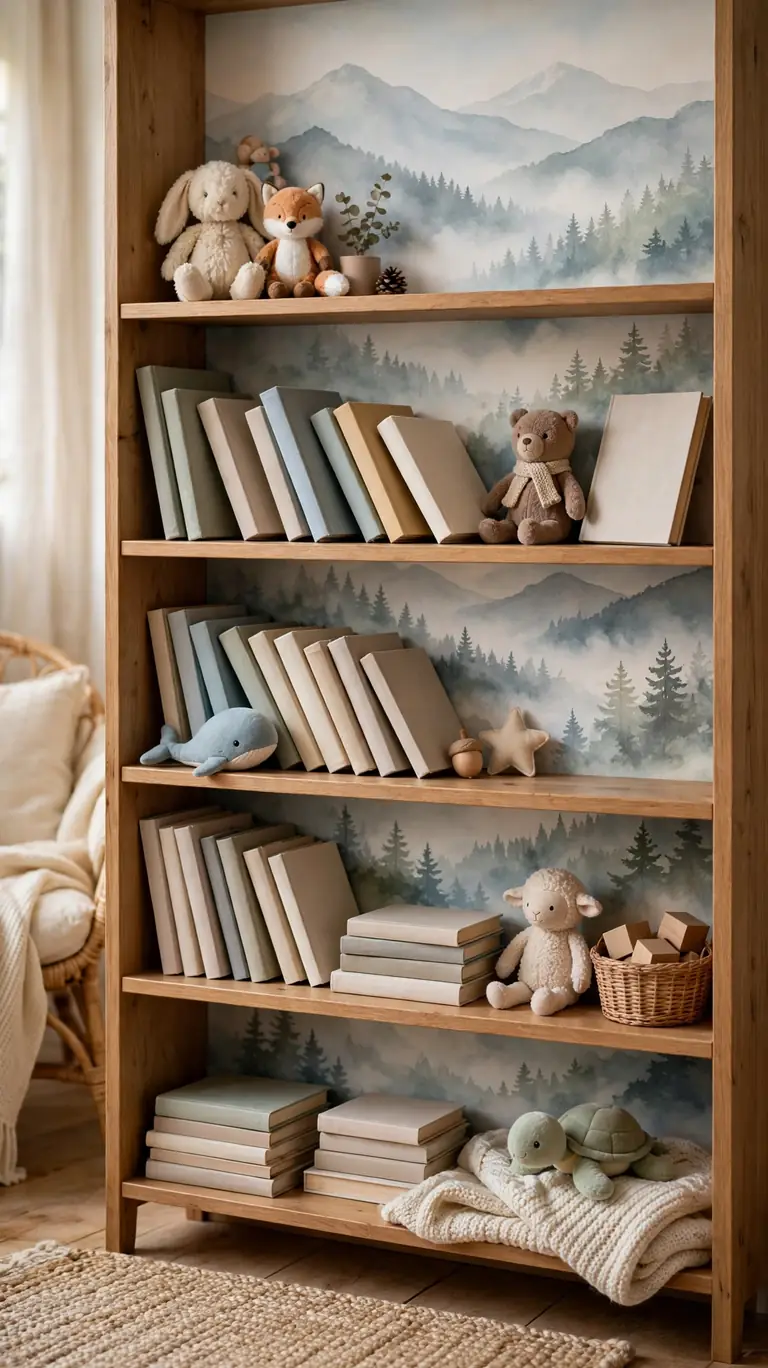 Scenic Mural Panel for a Storybook Backdrop