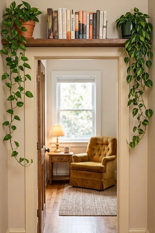 25 Creative DIY Shelf Ideas to Add Style and Storage to Your Home 21 Hang a Shelf Above a Doorway for Extra Storage