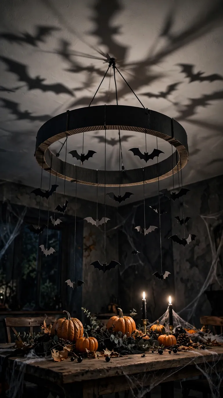 Bat Mobile Chandelier