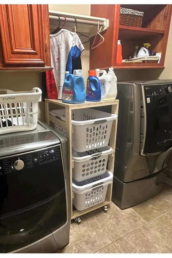 25 Creative DIY Shelf Ideas to Add Style and Storage to Your Home 22 Build a Narrow Rolling Shelf for Tight Gaps