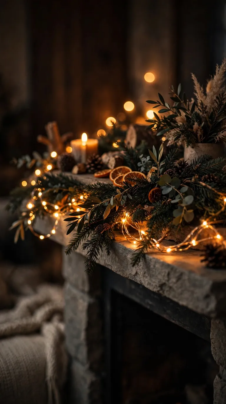 25 Stylish Halloween Decor Ideas That Are Chic, Not Cheesy 23 Warm Amber String Lights