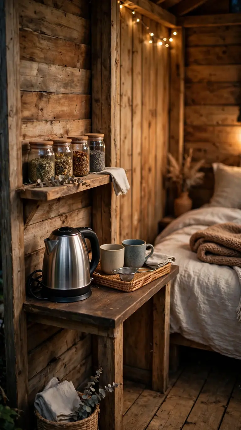 Add a Cozy Tea and Coffee Corner