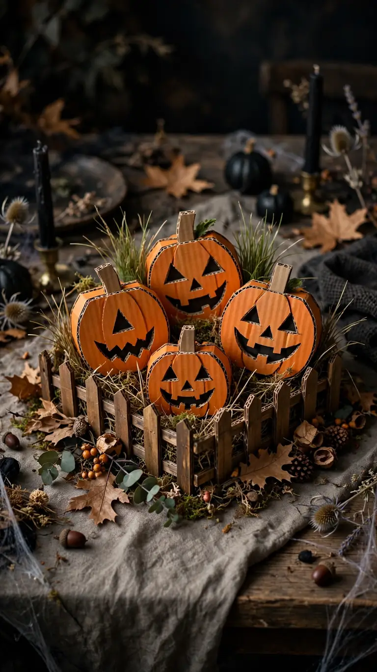 Spooky Pumpkin Patch Centerpiece