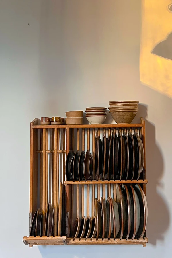 25 Creative DIY Shelf Ideas to Add Style and Storage to Your Home 24 Make a Plate Rack Shelf for a Kitchen Wall