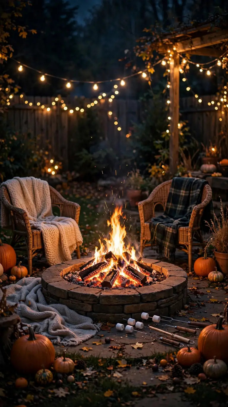 End the Night with a Backyard Bonfire Story Circle
